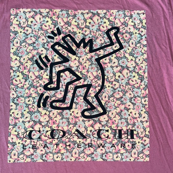 Keith Herring X COACH shirt - Picture 1 of 3